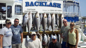 Charter Boat Group with catch