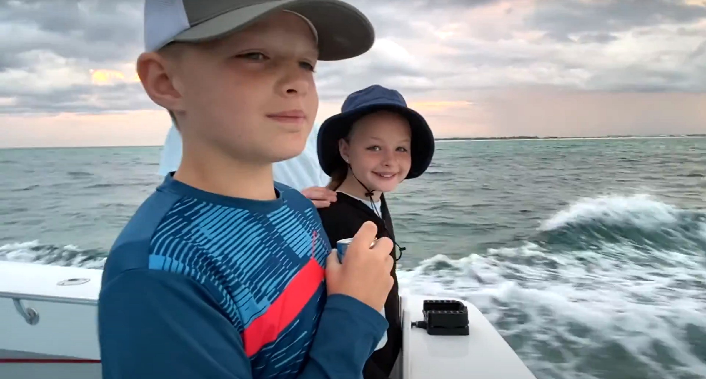 Family On A Half-Day Fishing Charter