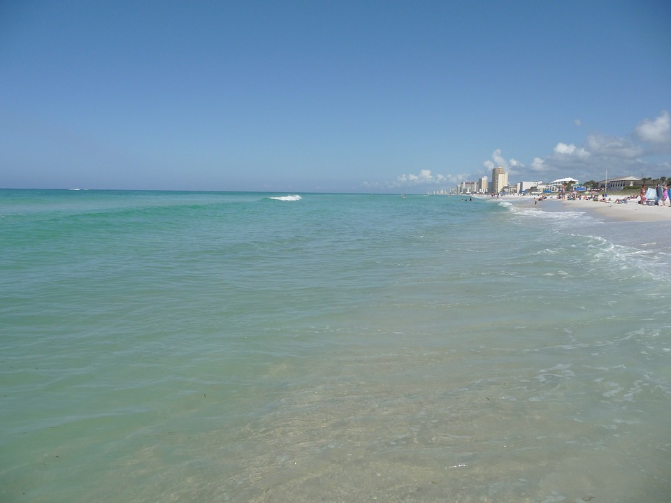 Beach and Ocean at Destin, Florida